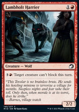 Lambholt Harrier - Innistrad: Midnight Hunt (Common) [MID-145]