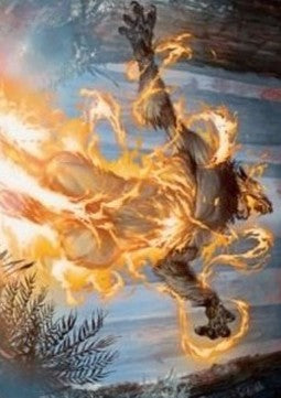 Art Series: Burn the Accursed (V.1) - Innistrad: Midnight Hunt: Extras (Tip Card) [XMID-A42]