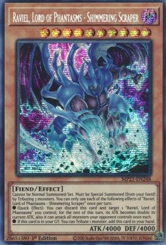Raviel, Lord of Phantasms - Shimmering Scraper - 2021 Tin of Ancient Battles (Secret Rare) [MP21-248]
