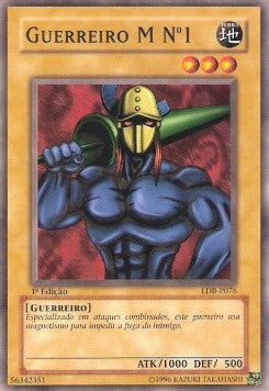M-Warrior #1 - Legend of Blue Eyes White Dragon (LDB) (Common) [LDB-076]