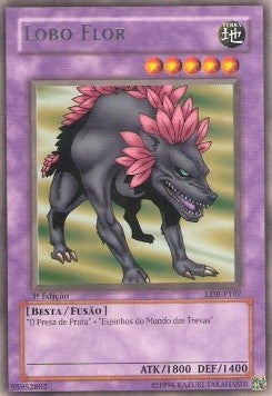 Flower Wolf - Legend of Blue Eyes White Dragon (LDB) (Rare) [LDB-107]