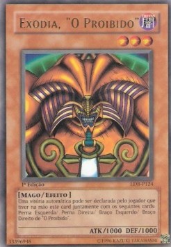 Exodia the Forbidden One - Legend of Blue Eyes White Dragon (LDB) (Ultra Rare) [LDB-124]