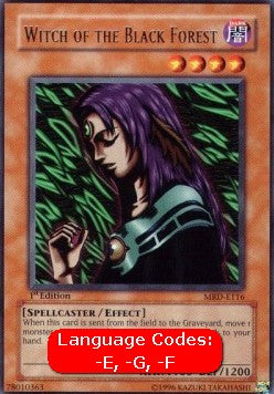 Witch of the Black Forest (V.1 - Rare) - Metal Raiders (Rare) [MRD-116]