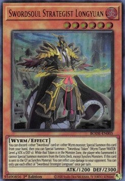 Swordsoul Strategist Longyuan - Burst of Destiny (Ultra Rare) [BODE-005]