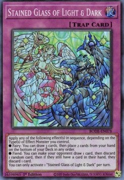 Stained Glass of Light & Dark - Burst of Destiny (Super Rare) [BODE-078]