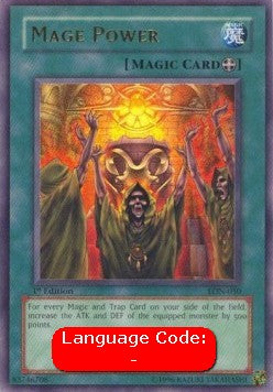 Mage Power (V.2 - Ultra Rare) - Labyrinth of Nightmare (Ultra Rare) [LON-050]