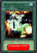 Spirit Message "I" (V.2 - Rare) - Labyrinth of Nightmare (Rare) [LON-089]