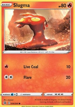 Slugma - Fusion Strike (Common) [FST-034]