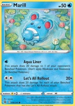 Marill - Fusion Strike (Common) [FST-058]