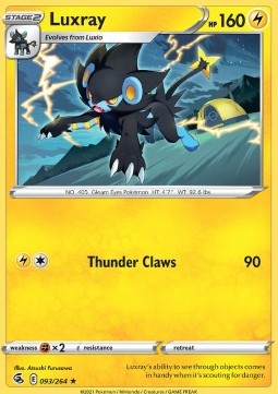 Luxray - Fusion Strike (Rare) [FST-093]