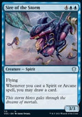 Sire of the Storm - Commander: Innistrad: Crimson Vow (Uncommon) [VOC-113]