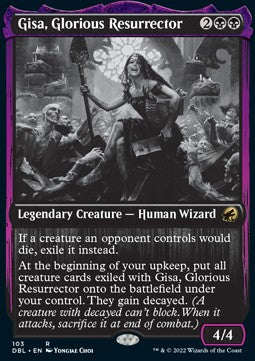 Gisa, Glorious Resurrector - Innistrad: Double Feature (Rare) [DBL-103]