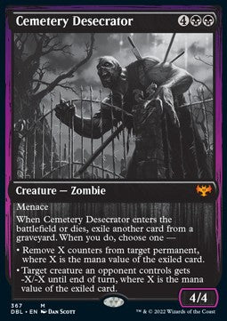 Cemetery Desecrator - Innistrad: Double Feature (Mythic) [DBL-367]