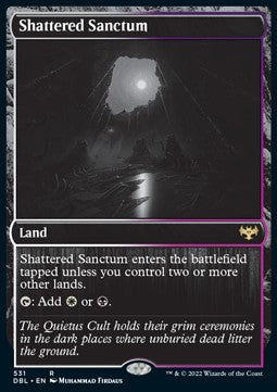Shattered Sanctum - Innistrad: Double Feature (Rare) [DBL-531]