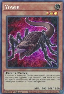 Yowie - Brothers of Legend (Secret Rare) [BROL-007]