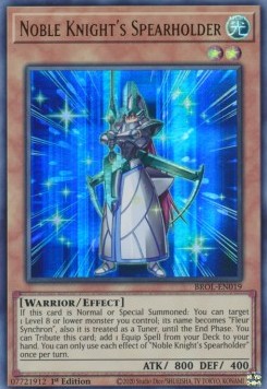 Noble Knight's Spearholder - Brothers of Legend (Ultra Rare) [BROL-019]