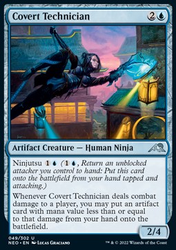 Covert Technician - Kamigawa: Neon Dynasty (Uncommon) [NEO-49]