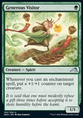 Generous Visitor