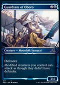 Guardians of Oboro - Kamigawa: Neon Dynasty: Extras (Common) [XNEO-317]