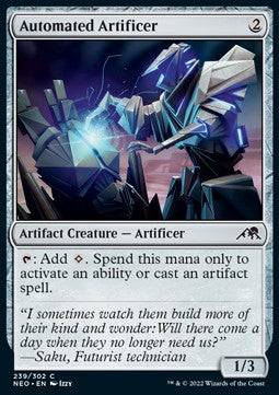 Automated Artificer - Kamigawa: Neon Dynasty (Common) [NEO-239]