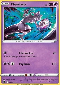 Mewtwo - Brilliant Stars (Rare) [BRS-056]