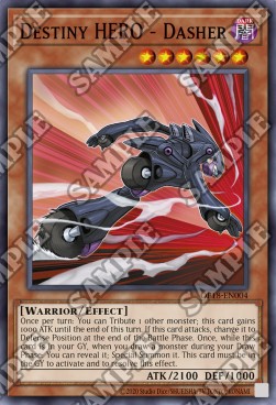 Destiny HERO - Dasher - OTS Tournament Pack 18 (Super Rare) [OP18-004]