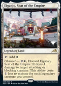 Eiganjo, Seat of the Empire (V.2) - Kamigawa: Neon Dynasty: Promos (Rare) [PNEO-268]