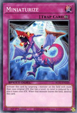 Miniaturize - Speed Duel GX: Duel Academy Box (Common) [SGX1-D20]