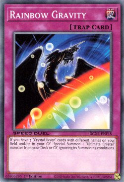 Rainbow Gravity - Speed Duel GX: Duel Academy Box (Common) [SGX1-F18]