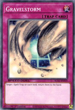 Gravelstorm - Speed Duel GX: Duel Academy Box (Common) [SGX1-F19]