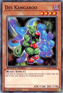 Des Kangaroo - Speed Duel GX: Duel Academy Box (Common) [SGX1-I06]