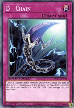 D - Chain - Speed Duel GX: Duel Academy Box (Common) [SGX1-B18]