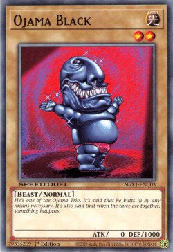 Ojama Black - Speed Duel GX: Duel Academy Box (Common) [SGX1-C03]