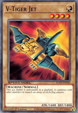 V-Tiger Jet - Speed Duel GX: Duel Academy Box (Common) [SGX1-C04]