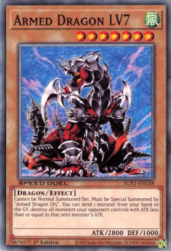 Armed Dragon LV7 (V.1 - Common) - Speed Duel GX: Duel Academy Box (Common) [SGX1-C08]
