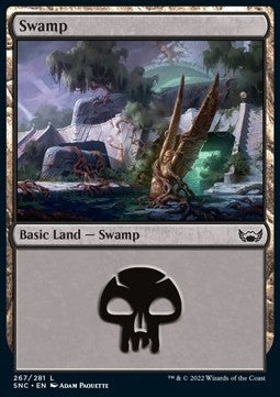 Swamp (V.4) - Streets of New Capenna (Land) [SNC-267]