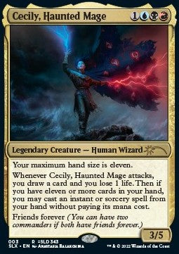 Cecily, Haunted Mage - Universes Within (Rare) [SLX-3]