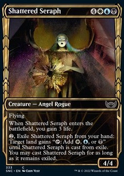 Shattered Seraph (V.1) - Streets of New Capenna: Extras (Common) [XSNC-333]