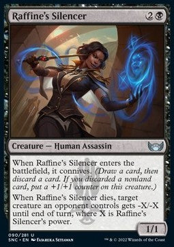 Raffine's Silencer - Streets of New Capenna (Uncommon) [SNC-90]