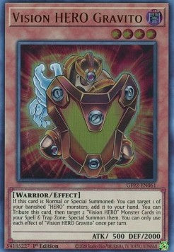 Vision HERO Gravito - Ghosts From the Past: The 2nd Haunting (Ultra Rare) [GFP2-061]