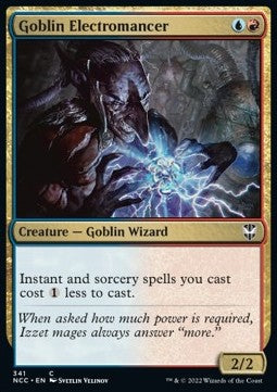 Goblin Electromancer - Commander: Streets of New Capenna (Common) [NCC-341]