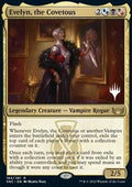 Evelyn, the Covetous (V.2) - Streets of New Capenna: Promos (Rare) [PSNC-184]