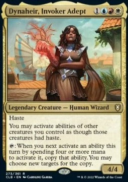 Dynaheir, Invoker Adept - Commander Legends: Battle for Baldur's Gate (Rare) [CLB-273]