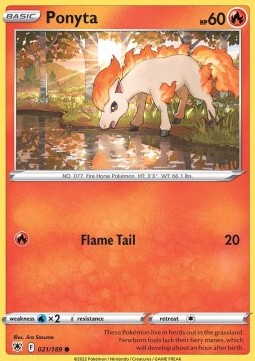 Ponyta - Astral Radiance (Common) [ASR-021]