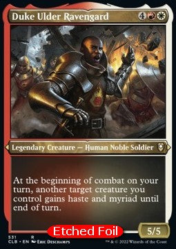 Duke Ulder Ravengard (V.1) - Commander Legends: Battle for Baldur's Gate: Extras (Rare) [XCLB-531]