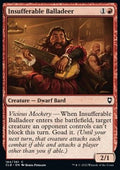 Insufferable Balladeer - Commander Legends: Battle for Baldur's Gate (Common) [CLB-184]