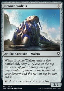 Bronze Walrus - Commander Legends: Battle for Baldur's Gate (Common) [CLB-302]