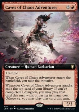 Caves of Chaos Adventurer - Commander Legends: Battle for Baldur's Gate: Extras (Rare) [XCLB-579]