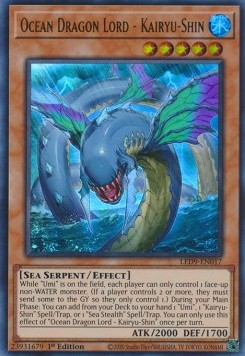 Ocean Dragon Lord - Kairyu-Shin - Legendary Duelists: Duels From the Deep (Ultra Rare) [LED9-017]