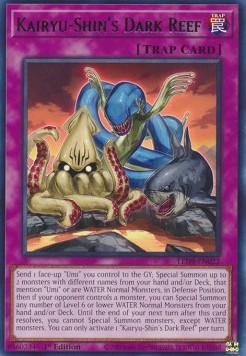 Kairyu-Shin's Dark Reef - Legendary Duelists: Duels From the Deep (Rare) [LED9-022]